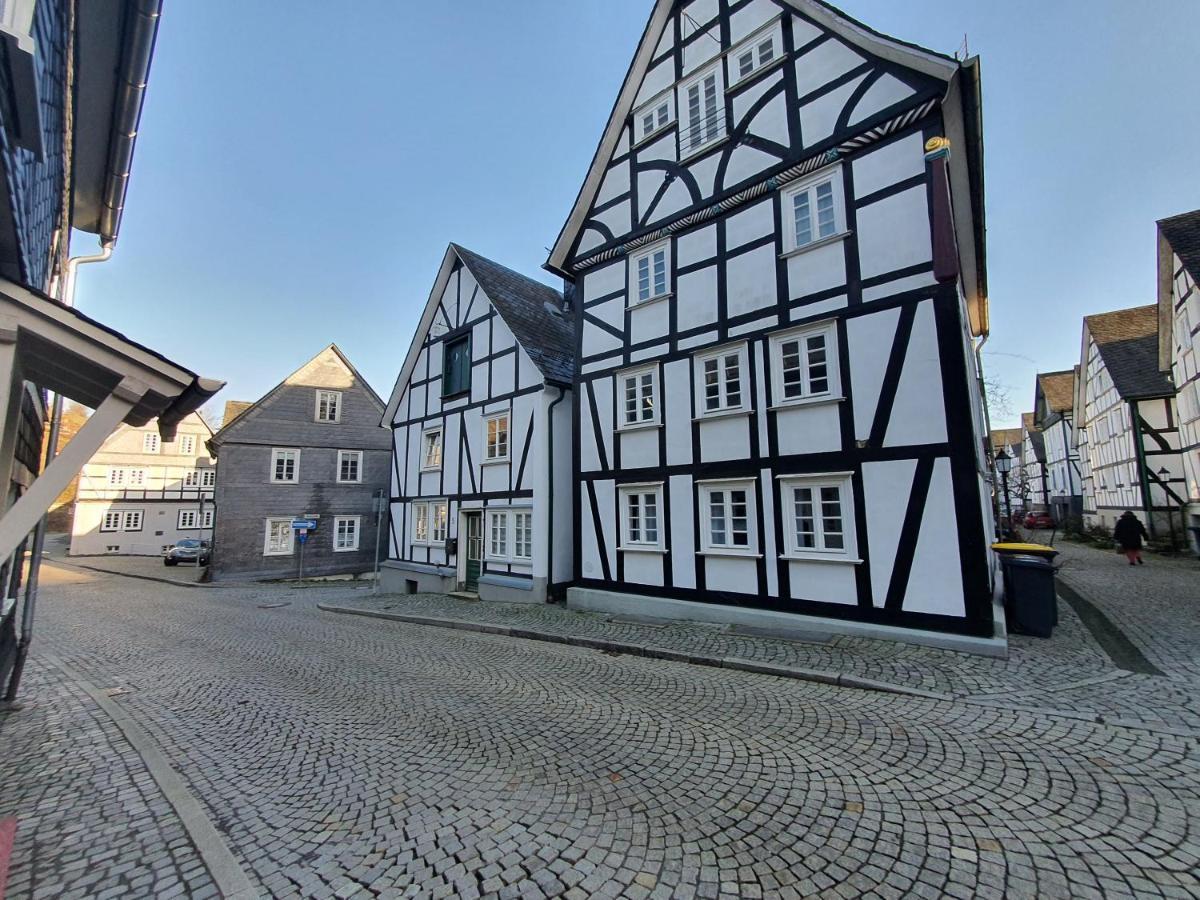 Ferienwohnung " Zum Flecker Haeuschen" In Der Altstadt Freudenberg Freudenberg  Dış mekan fotoğraf